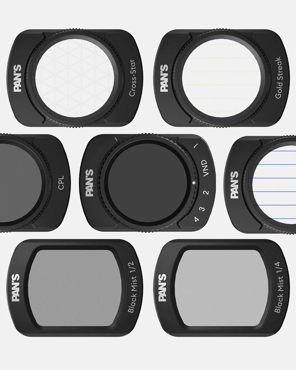Magnetisches Filter-Set für DJI Pocket 3 & 4