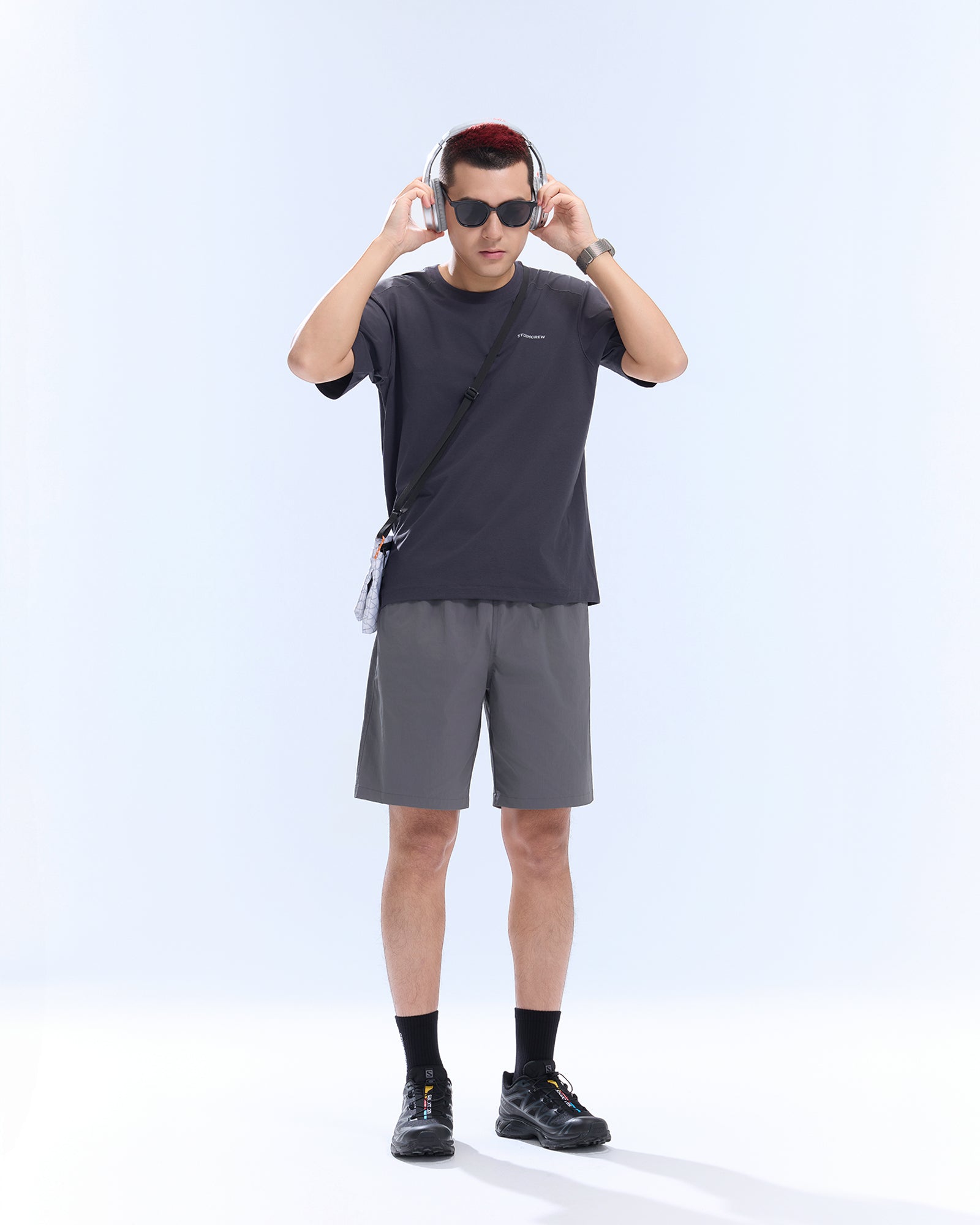 Lightweight Breathable Shorts for Men | Loose Fit Stretch