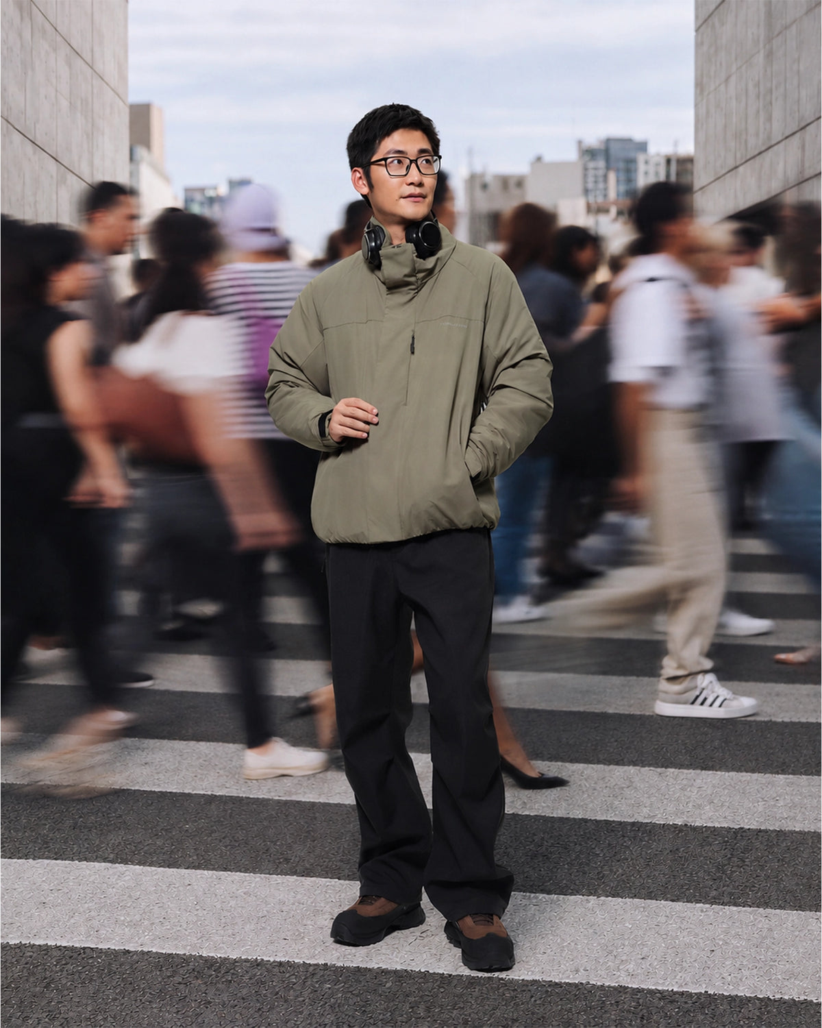 Jaket Puffer Kolar Tegak Urban