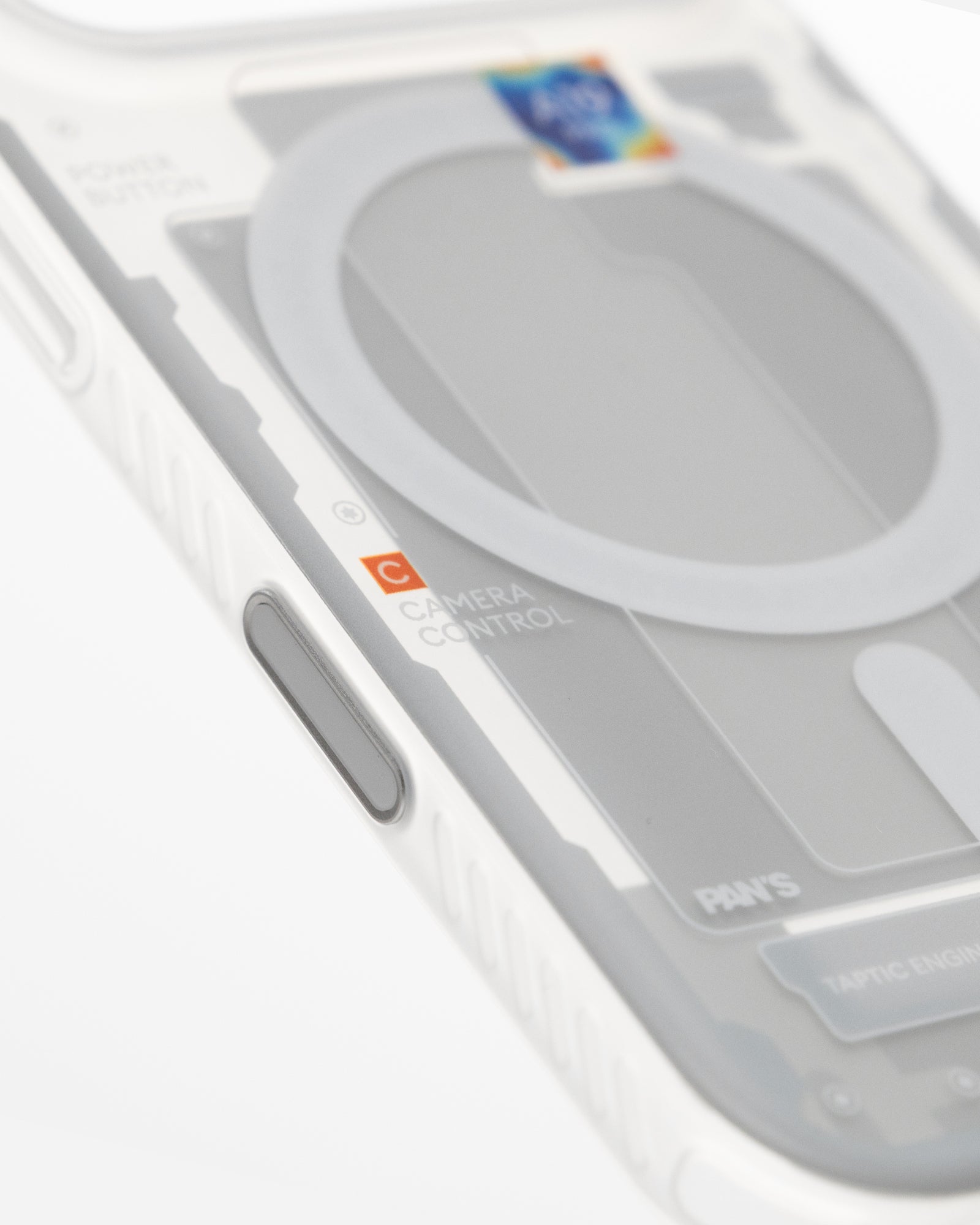 LunaCase Clear 3D Textured iPhone Case with MagSafe