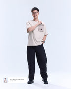 Alltags-T-Shirt mit Workwear-Tasche