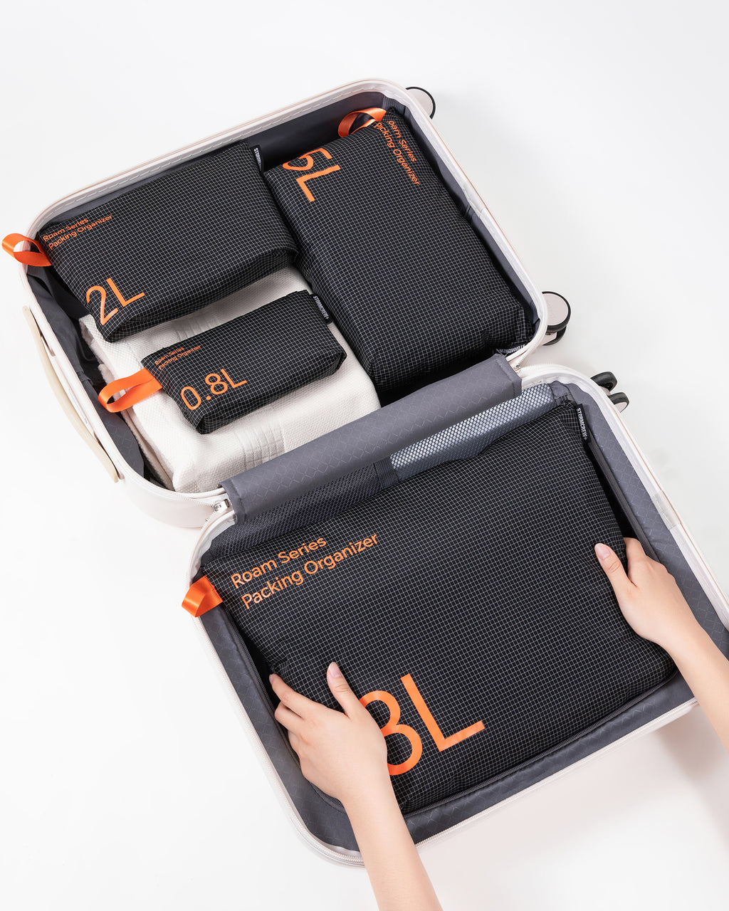 ROAM Packwürfel-Set für stressfreies Reisen