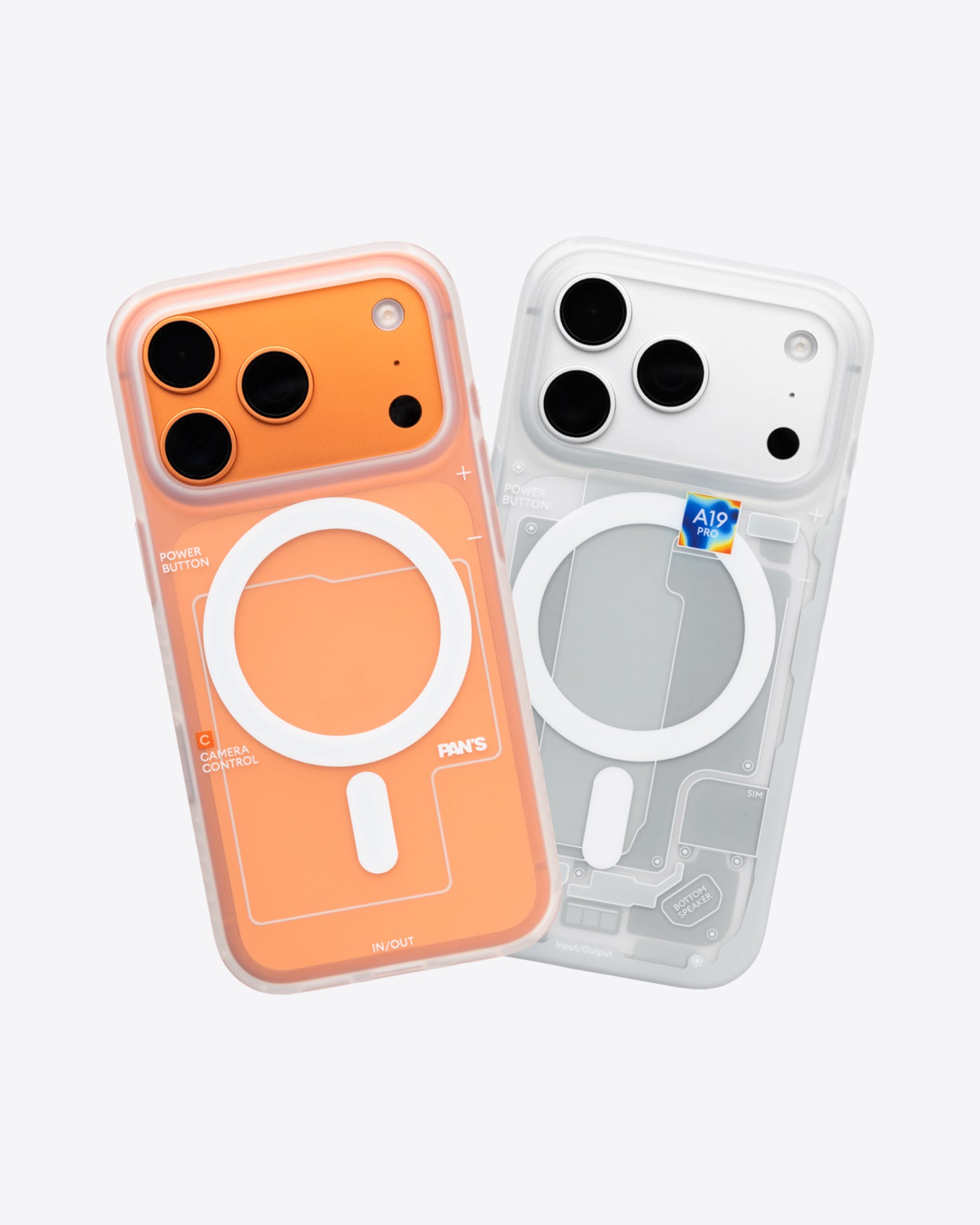 LunaCase Clear 3D Textured iPhone Case with MagSafe