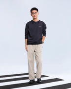 Baju Asas Lengan Panjang Antibakteria | T-Shirt Harian Lembut