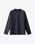 Baju Asas Lengan Panjang Antibakteria | T-Shirt Harian Lembut