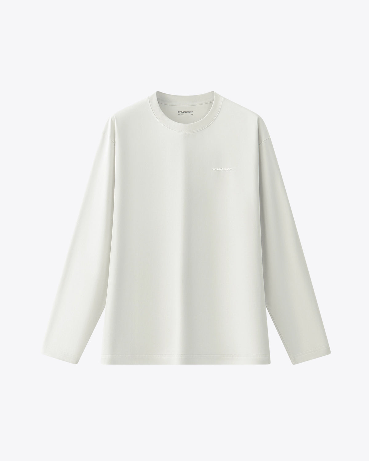 Baju Asas Lengan Panjang Antibakteria | T-Shirt Harian Lembut